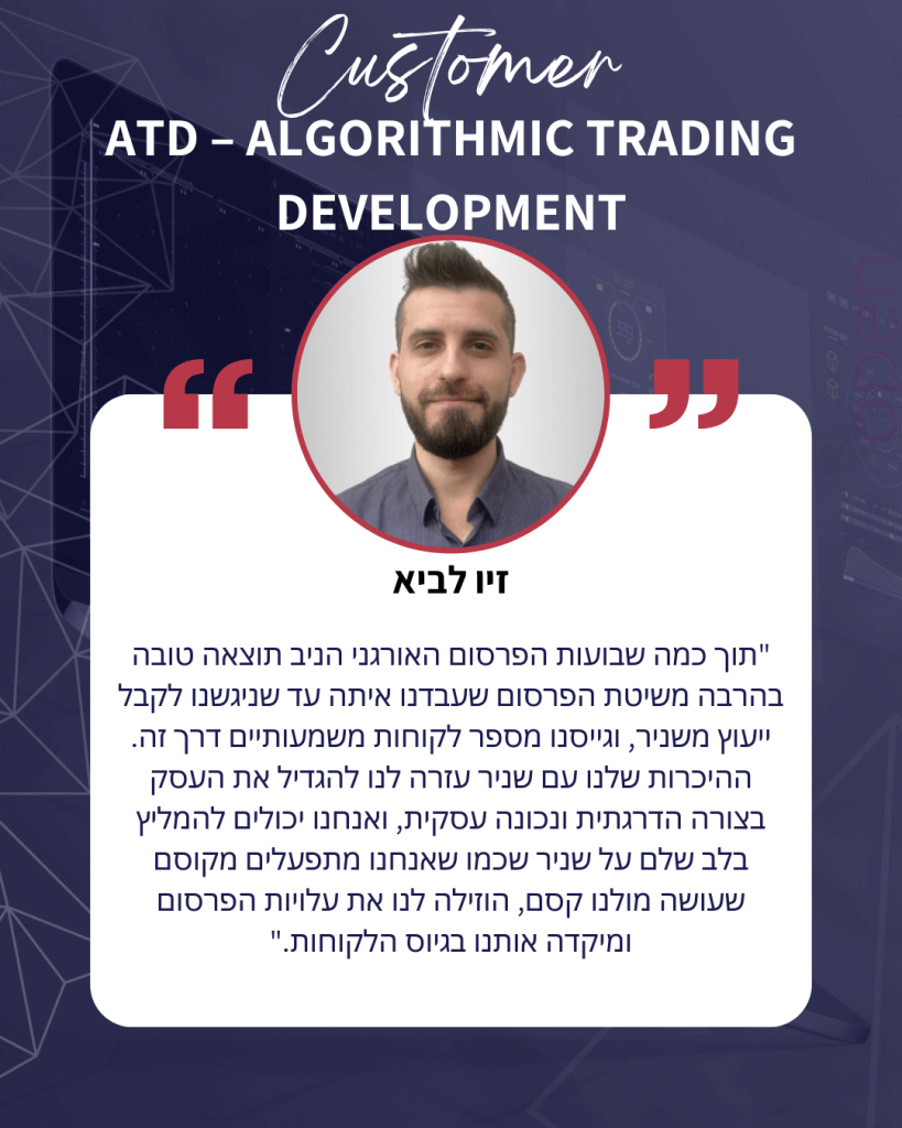 ATD – Algorithmic Trading Development