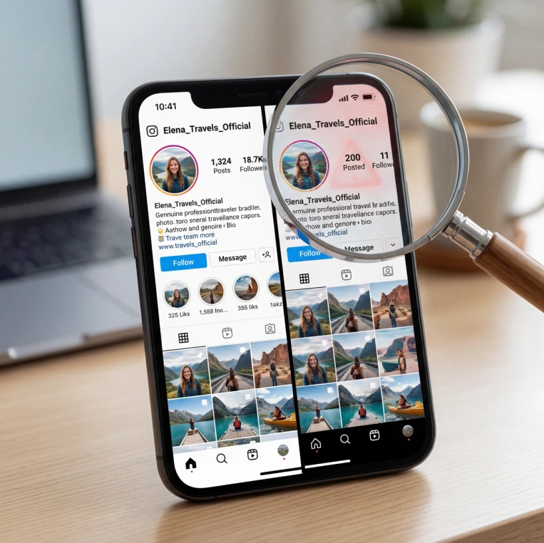 פרופיל מתחזה פרופיל מזוייף באינסטגרם